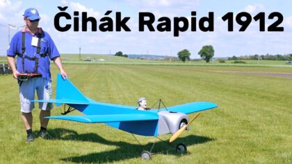 Čihák Rapid 1912 | 3m 5kg scale RC airplane |