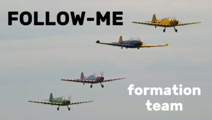 FOLLOW-ME formation team 3x Z-226 + Z-326 | 4K |