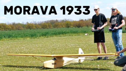 MORAVA 1933 | 4m scale RC glider | 4K |