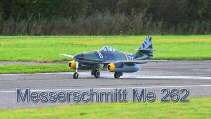 1/4 scale Messerschmitt Me262 (Airworld) Jean-Claude Sotto Schänis