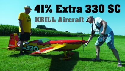 41% Extra 330 SC KRILL Aircraft | 3D aerobatic RC
