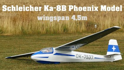 Schleicher Ka-8B Phoenix Model 4,5m | scale RC glider |