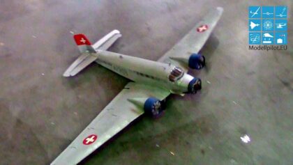 2 X JUNKERS JU 52 “TANTE JU” AMAZING INDOOR CHRISTOF