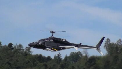 AIRWOLF IN ACTION RC TURBINE SCALE XL HELICOPTER MODEL