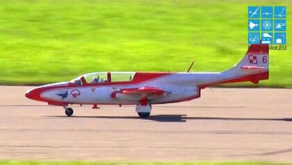 AMAZING ISKRA TS-11 MARTIN SCHEMPP TEAM RC TURBINE JET COMPETITION