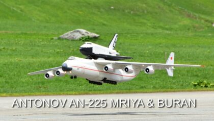 ANTONOV AN-225 MRIYA & BURAN / RC MODEL IN NEW