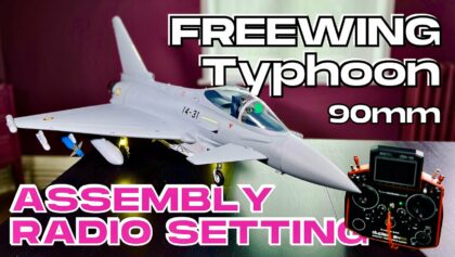 ASSEMBLY & RADIO SETTING • NEW Freewing Eurofighter Typhoon 90mm