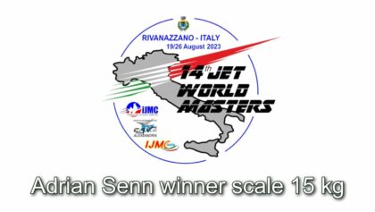 Adrian Senn winner scale 15 kg JET WORLD MASTERS ITALY