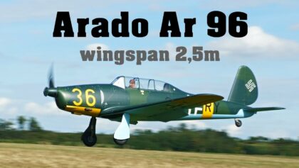 Arado Ar 96 | 2,5m scale RC airplane | 4K