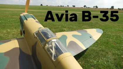 Avia B-35 | 2,5m scale RC airplane | 4K |