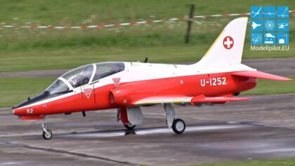 BAE HAWK GUNNAR GLENSKE RC TURBINE JET 20 KG SCALE
