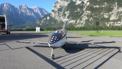 BIG.!!! STUNNING.!!! BD-5 JAMES BOND RC TURBINE MODEL JET WITH