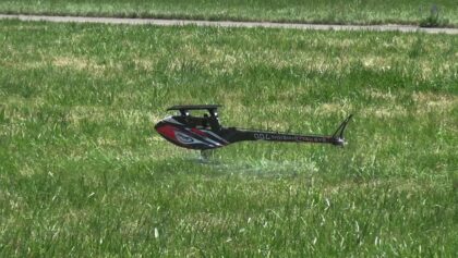 BLADE SCRATCH!!! SAB GOBLIN 3D RC HELICOPTER FLOWN BY HUGO