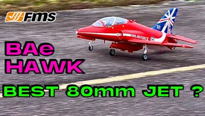 Best 80mm EDF Jet ? • FMS Bae Hawk 80mm