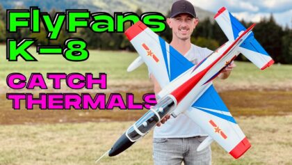 Catching Thermals with a JET ? • FlyFans K-8 64mm
