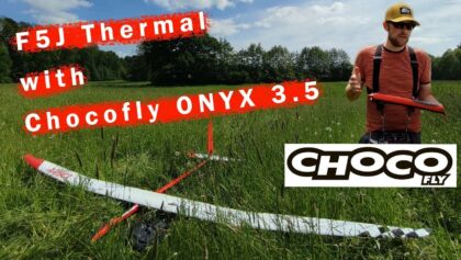Chocofly F5J Onyx 3.5 – Modellflugzeug Vorstellung