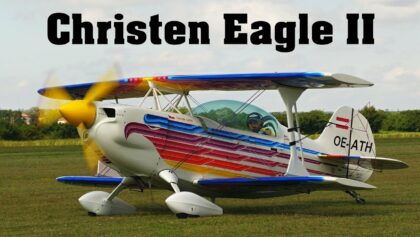 Christen Eagle II take off | Airshow Breclav 2022 |