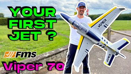 DEMO FLIGHT with the BEST 70mm EDF JET • FMS