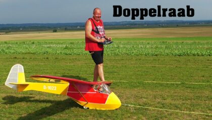 Doppelraab | scale RC glider | 4K | Hat 2022