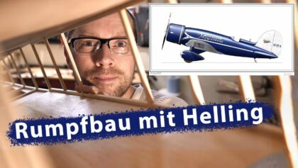 Ein (Holz-)Rumpf entsteht – Baubericht Modellflugzeug -5-