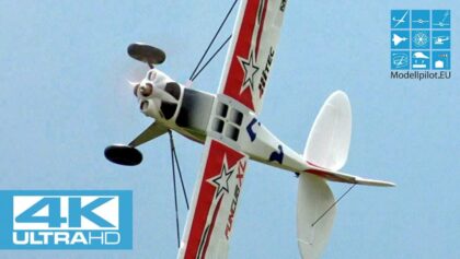 FUNCUB XL MULTIPLEX RC AEROBATIC AIRSHOW FLIGHT CHRISTIAN SINGER ELAPOR