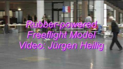 Faszination Modellbau 2023 – Freiflug Gummimotormodell