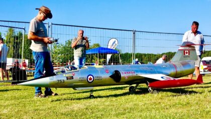 Flight Display of a very cool large RC Lockheed F-104