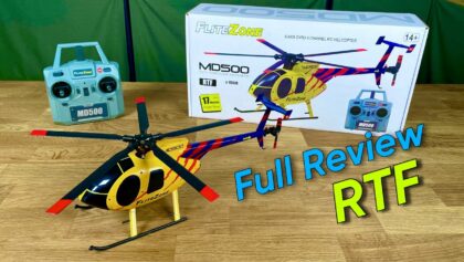 FliteZone MD500 collective Pitch Scale Einsteiger-Helikopter | Hughes MD5000E |