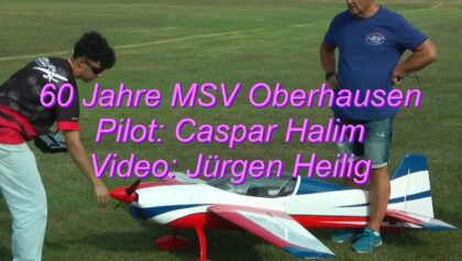 Flugtag 60 Jahre MSV Oberhausen – 3D-Motorkunstflug