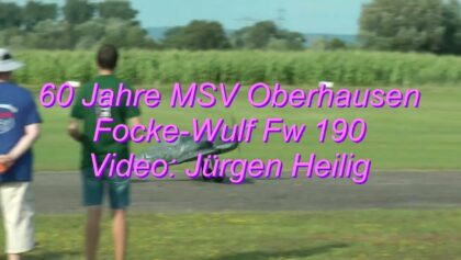 Flugtag 60 Jahre MSV Oberhausen – Focke-Wulf Fw 190 in