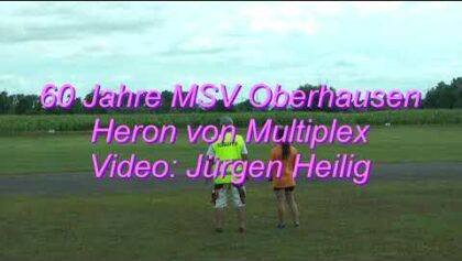 Flugtag 60 Jahre MSV Oberhausen – Multiplex Heron