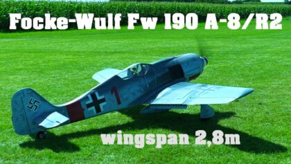 Focke-Wulf Fw 190 | 2,8m giant scale RC airplane |