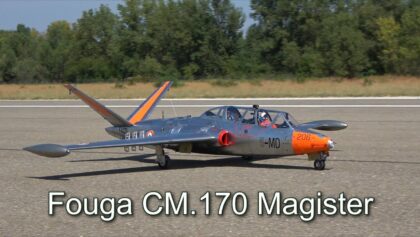 Fouga CM. 170 Magister Oliver Maugeard Team France JWM ITALY