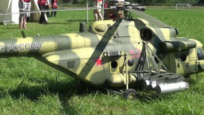 Giant RC Helicopter Mil Mi8 AMT/ Mil Mi-17 Scale Turbine