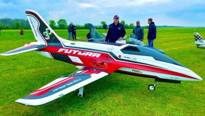 Giant XXXL 3D RC Futura Sport Jet with Thrust Vector