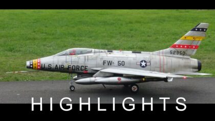 HIGHLIGHTS F-100D SUPER SABRE & LOCKHEED F-104 STARFIGHTER
