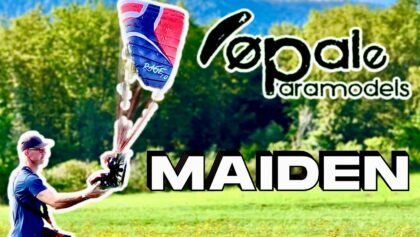 HOW TO FLY a PARAGLIDER ? Opale-Paramodels RAGE 1.0 •