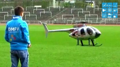 HUGHES 500 VARIO HELICOPTER RC OUTDOOR FLIGHT JÖRG & ROBIN