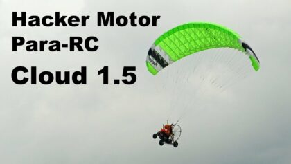 Hacker Motor Para-RC Cloud 1.5 | RC paraglider | 4K
