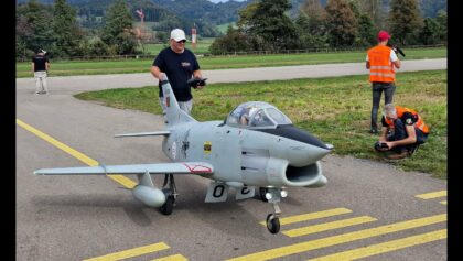Hausen Flugshow 2023 Show – Aussteller – Wirtschaft – Luftaufnahmen