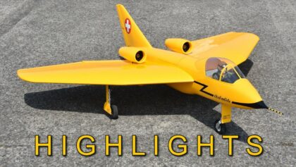 Highlights Arbalète N-20.2 Jets over Dübendorf 2023