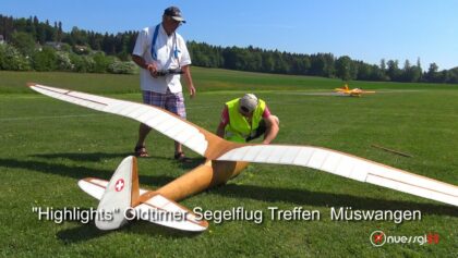 Highlights vintage gliders, Müswangen Switzerland