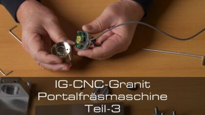 IG-CNC-Granit Portalfräsmaschine Teil-3, Werkzeugsensor im Detail
