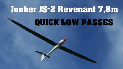 Jonker JS-2 Revenant HMODEL | QUICK LOW PASSES | 7,8m