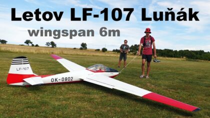 LF-107 Black Horse | MAIDEN FLIGHT | 6m giant scale