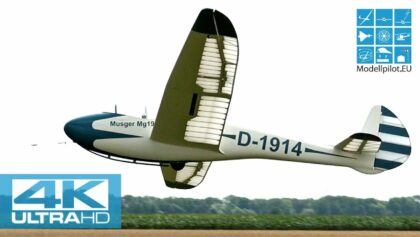 MUSGER MG 19A 1:2,25 TOMAHAWK AVIATION RC SCALE CLASSIC GLIDER