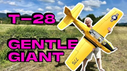 MY BEST Touch & Go PLANE • E-flite Carbon-Z T-28