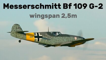 Messerschmitt Bf 109 G | 2,5m scale RC plane |