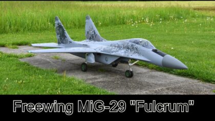 MiG-29 EDF-Jet Freewing 2x 80 mm Impeller