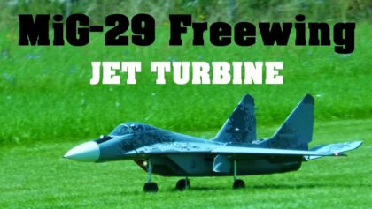 MiG-29 Freewing | JET TURBINE RC model | 4K |